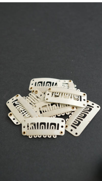 CLIP IN ACCAIO PER EXTENSION CONF.10PZ - Pfe Extension Luxury Hair
